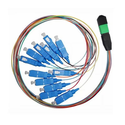 Kabel Pelompat Gentian Optik MPO Ke SC
